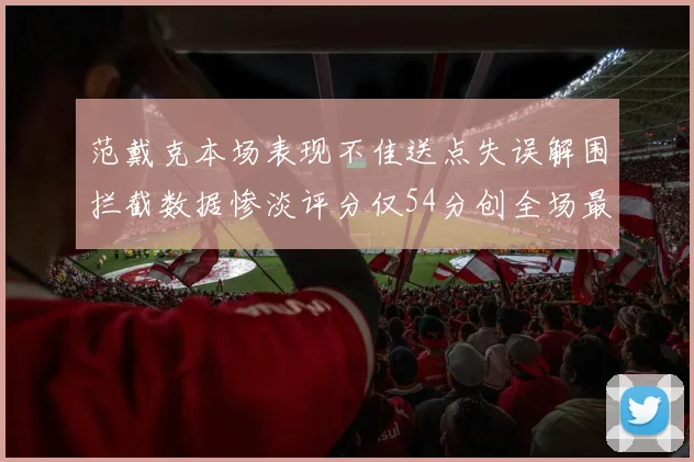 范戴克本场表现不佳送点失误解围拦截数据惨淡评分仅54分创全场最低纪录